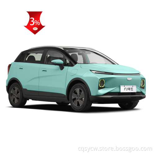 Adult 401Km 2022 Model Exquisite Tiger Fashionable Left Hand Drive New Energy Vehicles Auto Electric Car Geely Geometry E Ev
